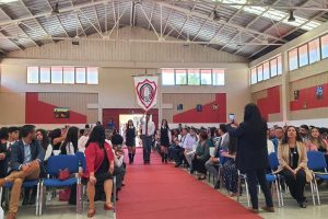 Estudiantes del Liceo Bicentenario Domingo Ortiz de Rozas celebraron su licenciatura con emotiva ceremonia