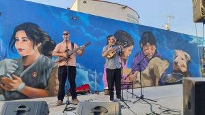 Inauguración mural comunitario “Rescatando amor” en Illapel