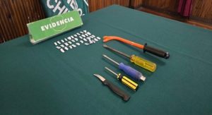 Mujer con 43 reiteraciones es detenida en Illapel por porte de droga y arma blanca